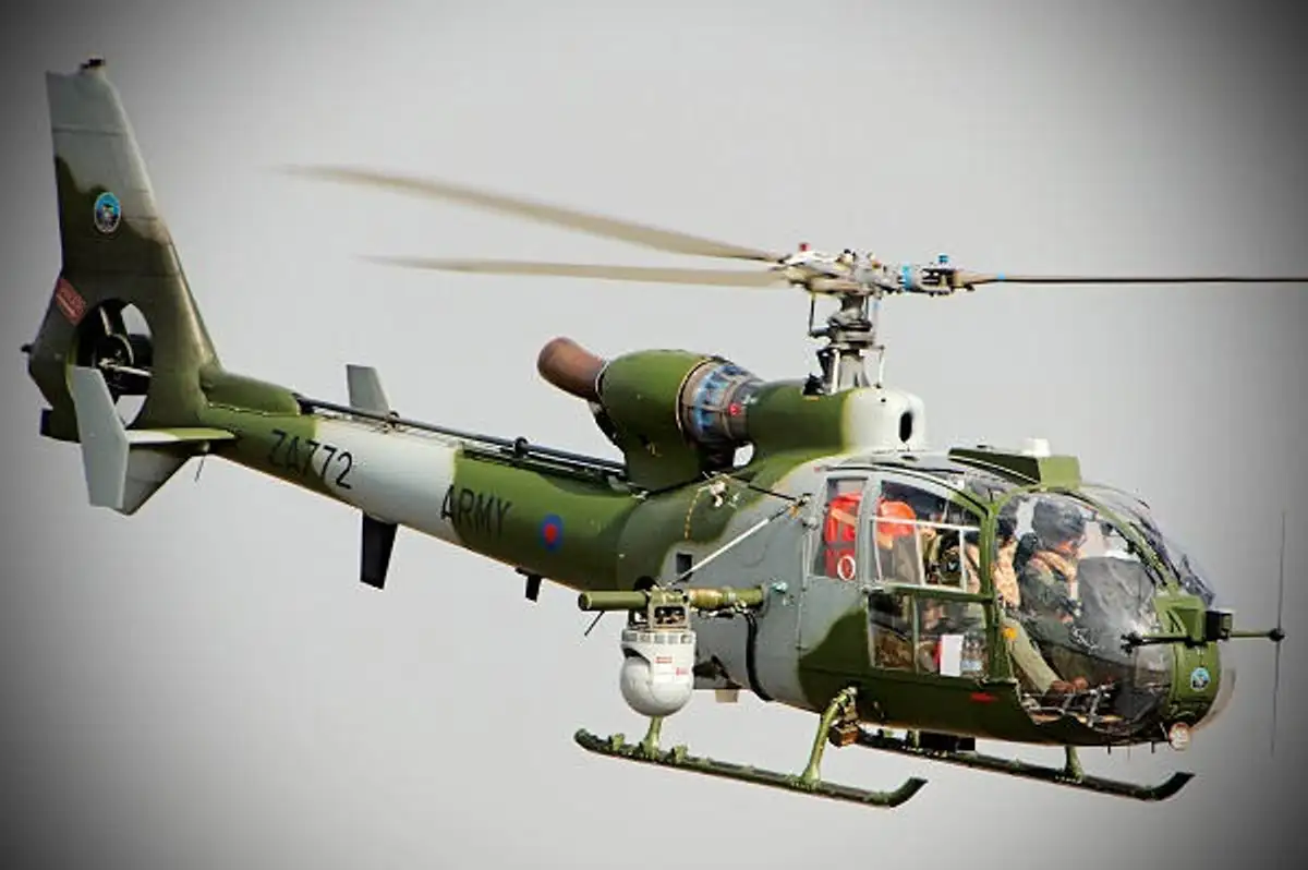 The End Of An Era: British Army's Last Gazelle Helicopter Bids Farewell